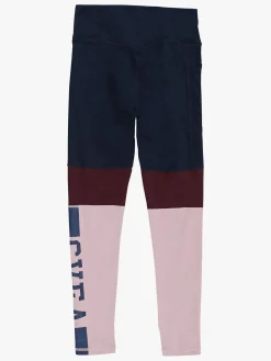 Svea Tights Color Block, Navy