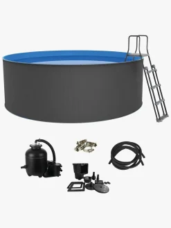 Swim & Fun Santorini XL Pool 460x120 cm, Grå