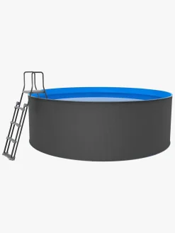 Swim & Fun Santorini XL Pool 460x120 cm, Grå