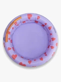 Swim Essentials Badebassin 60 cm, Sweet Hearts Lila