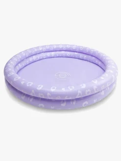 Swim Essentials Badebassin 100 cm, Lila Leopard