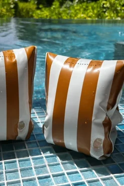 Swim Essentials Badevinger, Flow Brown/White