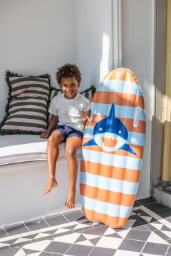 Swim Essentials Oppustelig Surfbræt Tropic Shark 120 cm