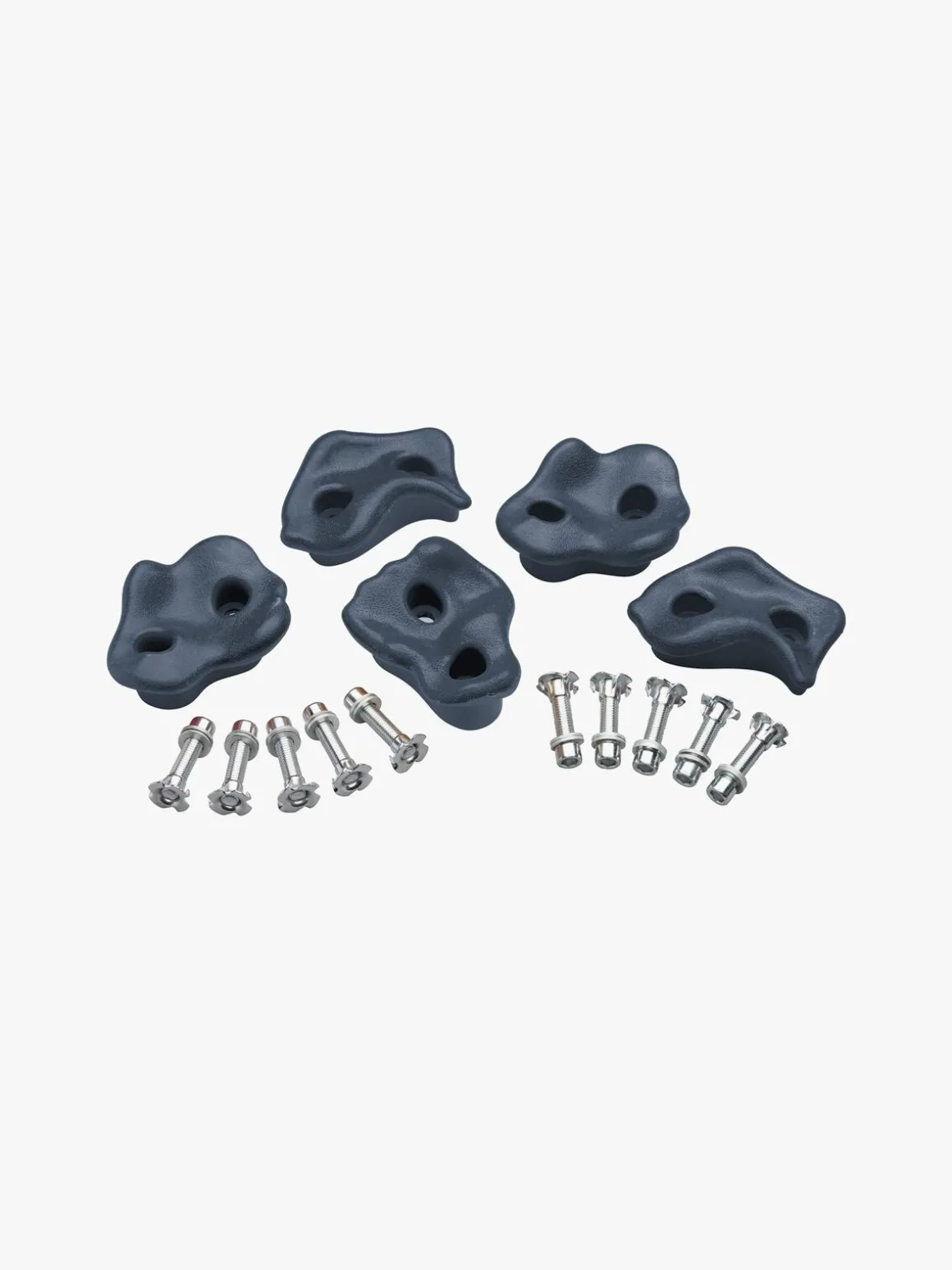 Swing King Medium Klatresten 5 Stk., Antracitgrå