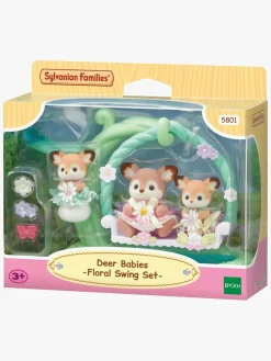 Sylvanian Families Figursæt Hjortebabyer med Blomstergynge