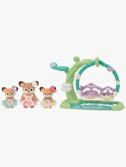 Sylvanian Families Figursæt Hjortebabyer med Blomstergynge