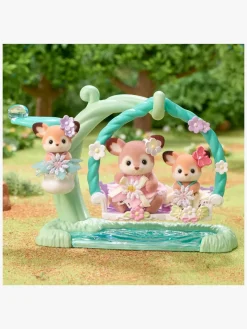Sylvanian Families Figursæt Hjortebabyer med Blomstergynge
