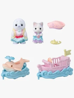 Sylvanian Families Legesæt Forlystelsespark Båd & Vogn