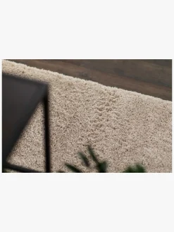 Teddy Gulvtæppe 133x190, Creme