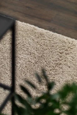 Teddy Gulvtæppe 133x190, Creme