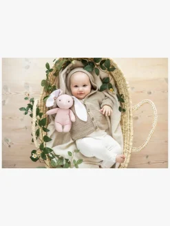 Teddykompaniet Bamse Kanin Elina 20 cm, Misty rose