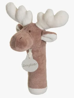 Teddykompaniet Diinglisar  Elg Rangle, Brown