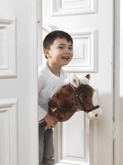 Teddykompaniet Kæphest m. Lyd 100 cm