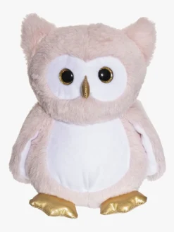 Teddykompaniet Selvlysende Ugle 22 Cm, Lyserød