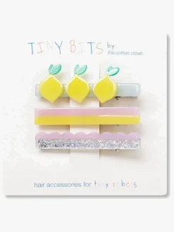 The Cotton Cloud Hårspænder 3-pak, Lemon
