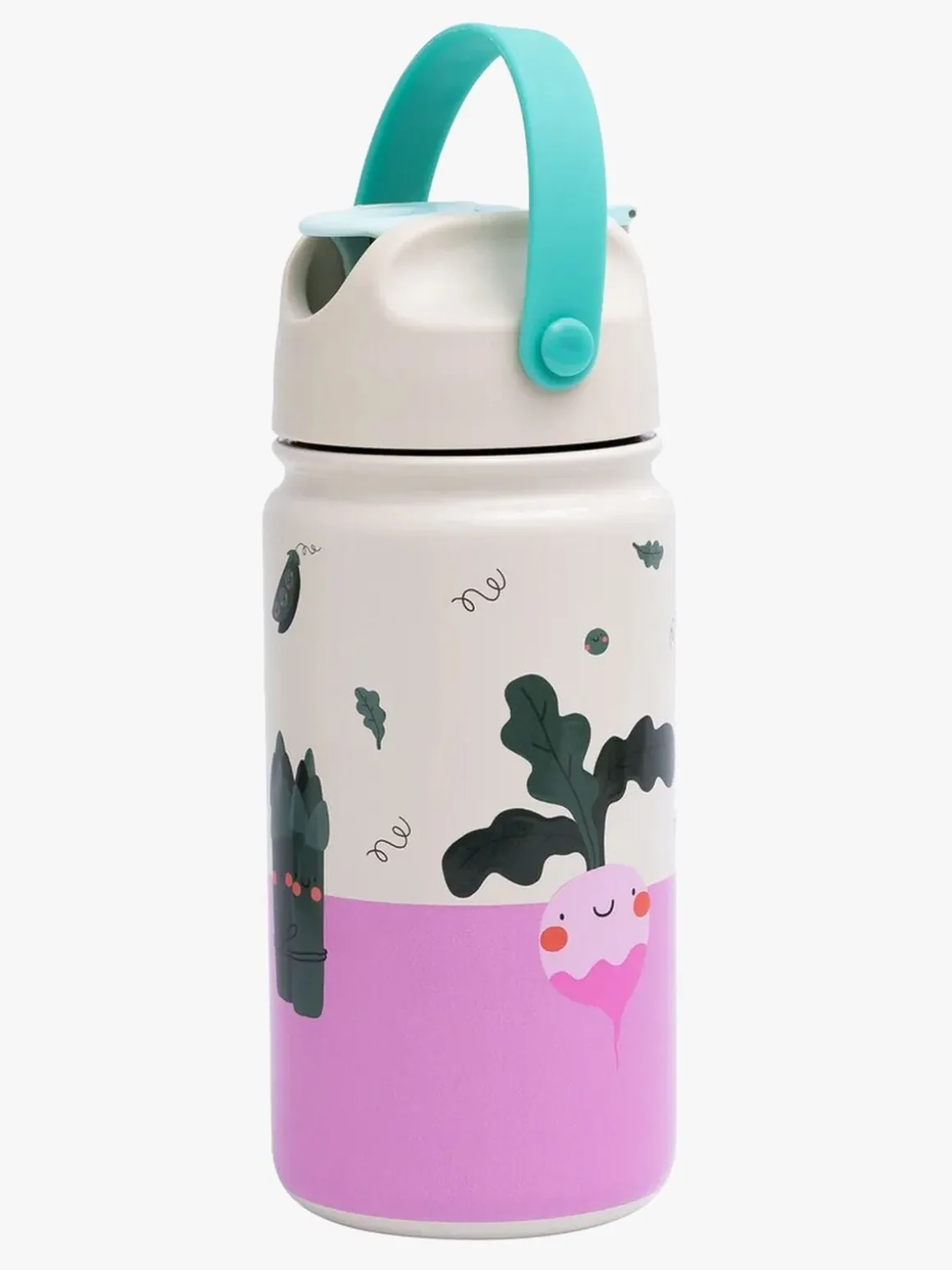 The Cotton Cloud Stainless Steel Drikkedunk, Veggie Pals