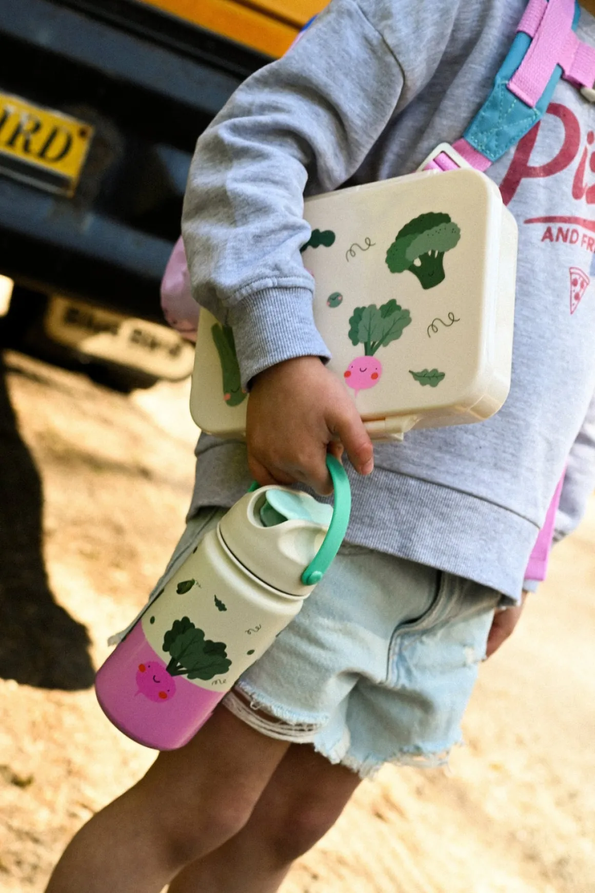 The Cotton Cloud Stainless Steel Drikkedunk, Veggie Pals