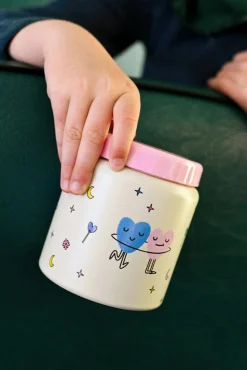 The Cotton Cloud Termobeholder 500 ml, Dancing Hearts