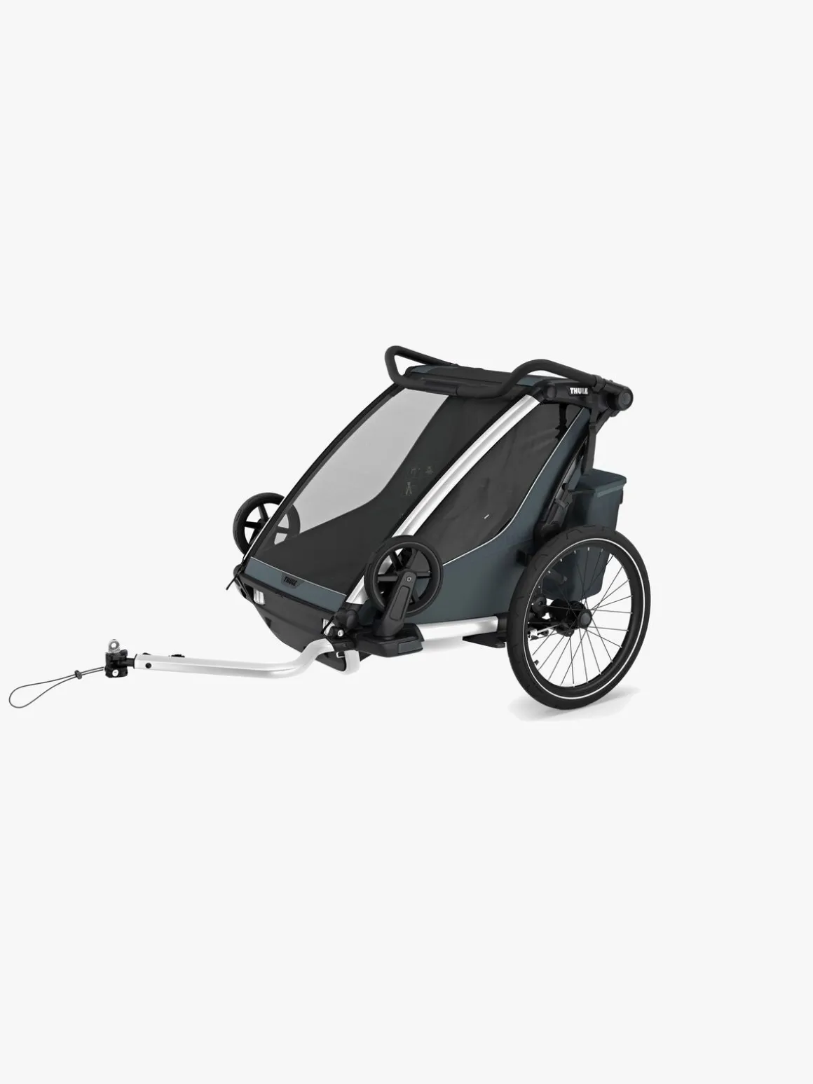 Thule Chariot Cross 2 Cykelanhænger inkl. Skisæt, Dark Slate G3