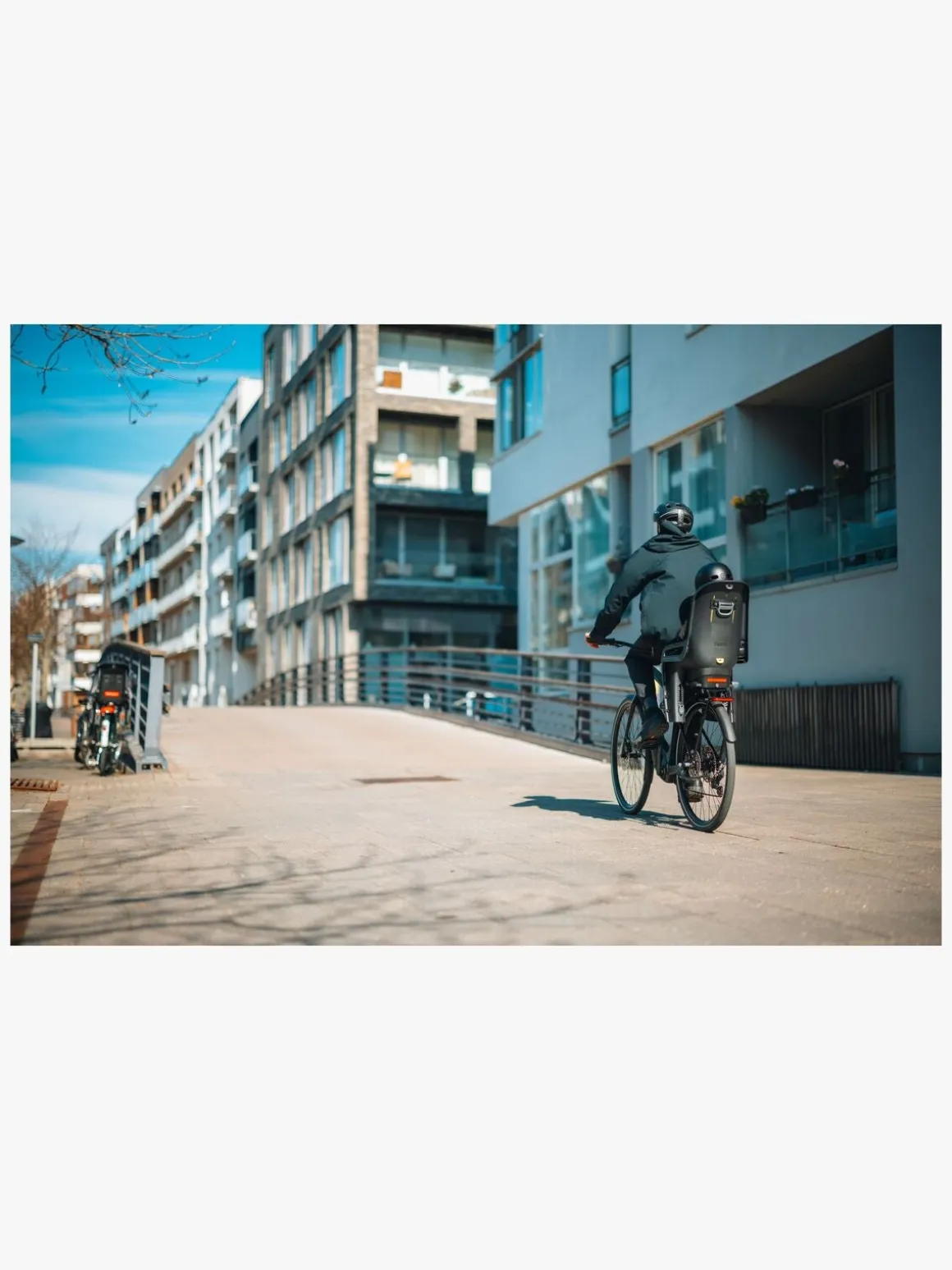 Thule Ride Along 2 Rack Mount Cykelstol, Dark Gray