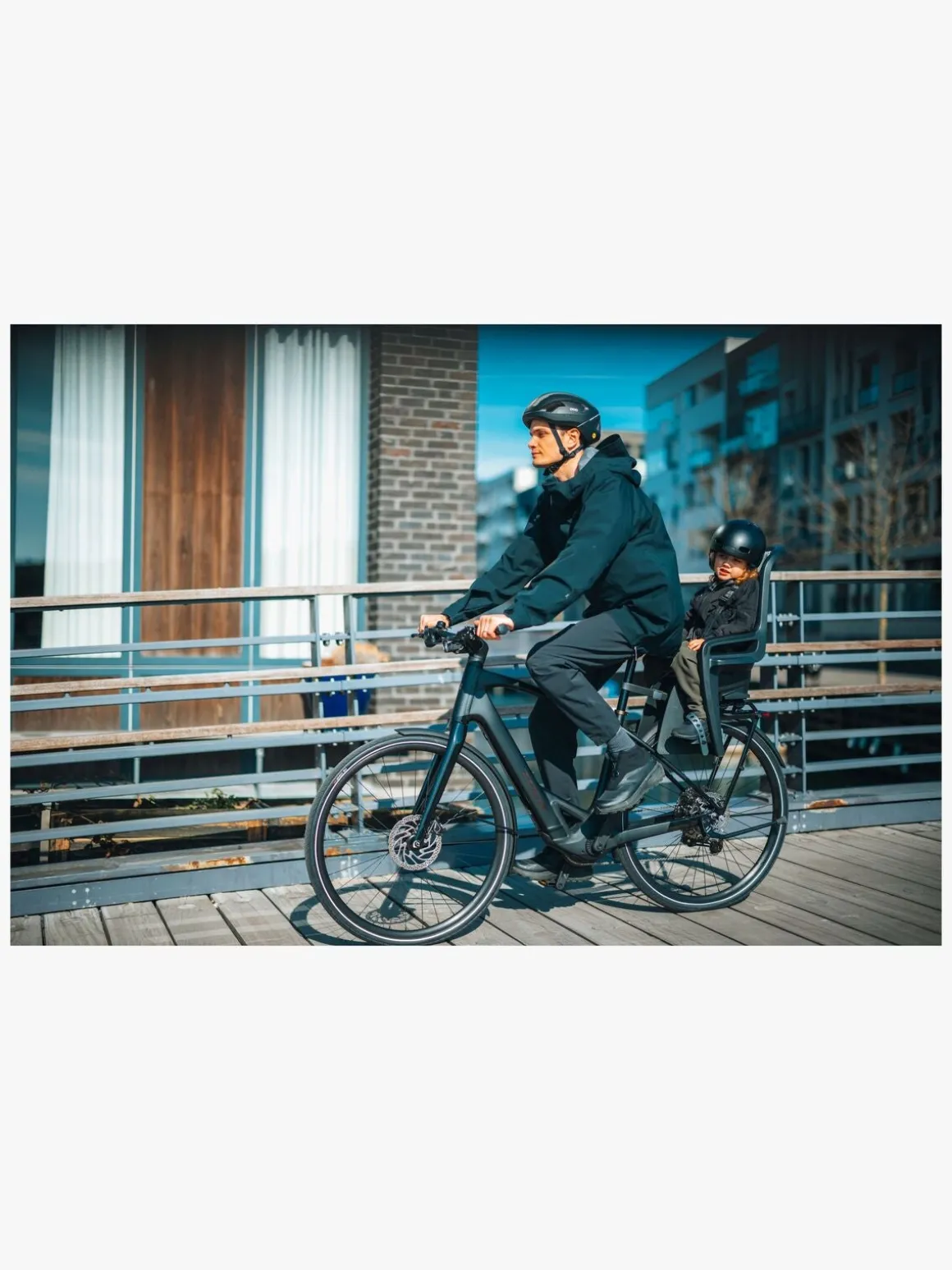 Thule Ride Along 2 Rack Mount Cykelstol, Dark Gray