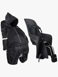 Thule Ride Along Lite 2 Frame Mount Cykelstol inkl. Regnslag, Dark Gray