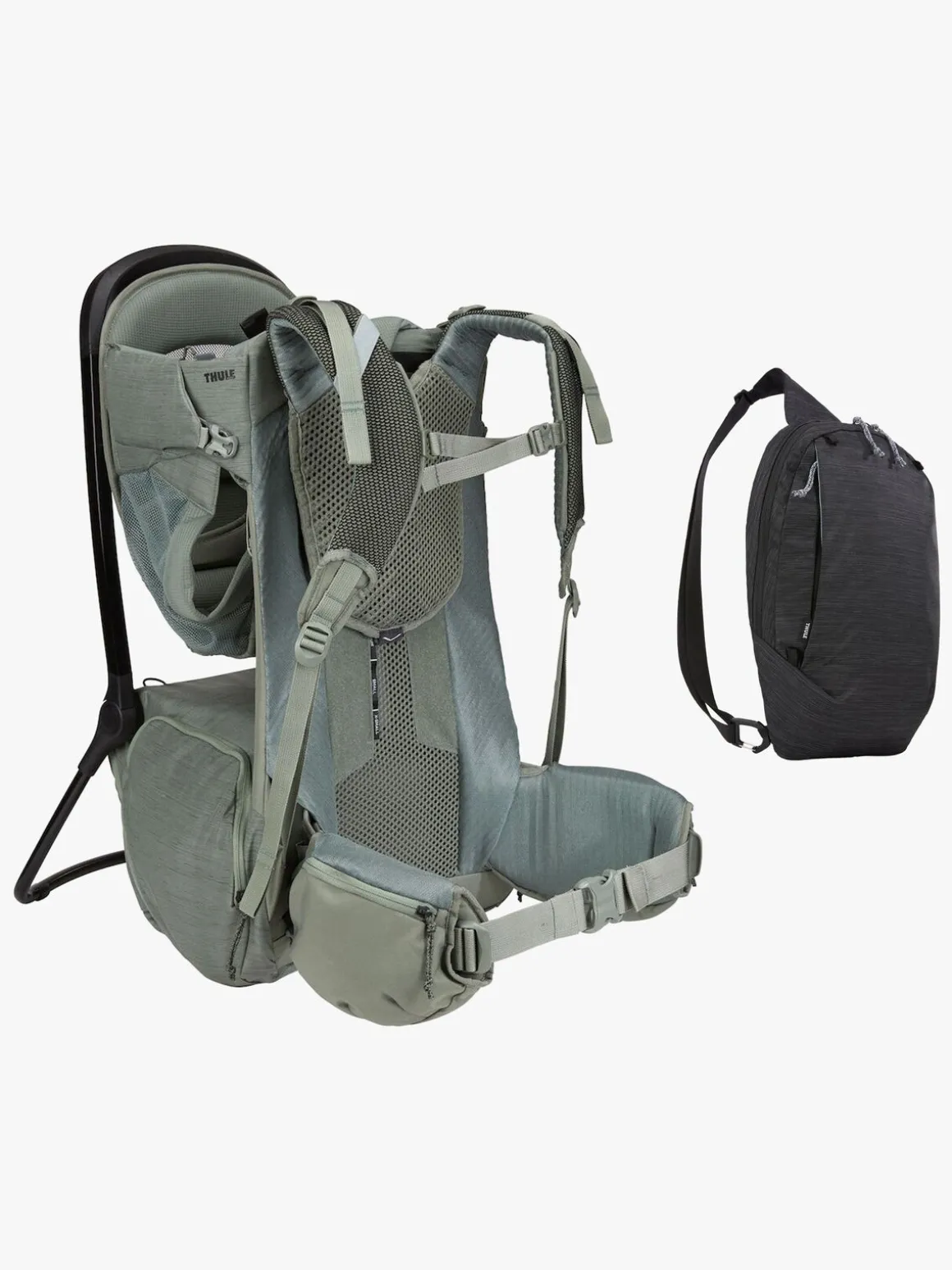 Thule Sapling Bærestol inkl. Sejltaske, Agave