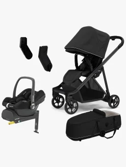 Thule Shine Duovogn inkl. Maxi-Cosi CabrioFix & Base, Black/Black