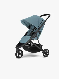 Thule Spring 2 Klapvogn, Mid Blue/Black