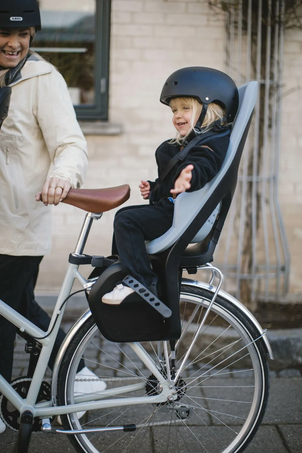 Thule Yepp 2 Maxi Rack Mount Cykelstol, Aegean Blue