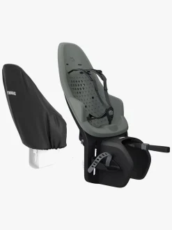 Thule Yepp 2 Maxi Rack Mount Cykelstol inkl. Regnslag, Agave