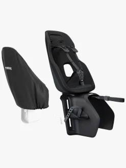 Thule Yepp Nexxt 2 Maxi Rack Mount Cykelstol inkl. Regnslag, Midnight Black