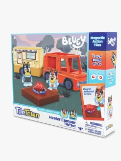 Tile Town Bluey Magnetisk Byggesæt Campingvognssæt