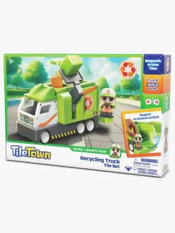 Tile Town Magnetisk Byggesæt Skraldebil