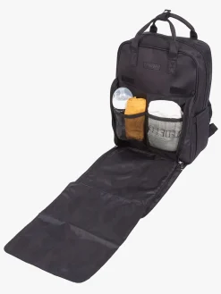 Tineo Pusletaske Rygsæk, Quilt Svart