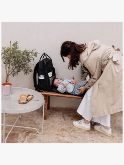 Tineo Pusletaske Rygsæk, Quilt Svart