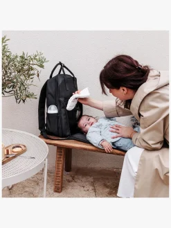 Tineo Pusletaske Rygsæk, Quilt Svart