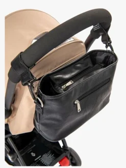 Tinkafu Tiny Tinkabag Organizer, Sort PU-læder