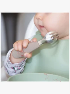 Tiny Tot Gaffel & Ske, Beige