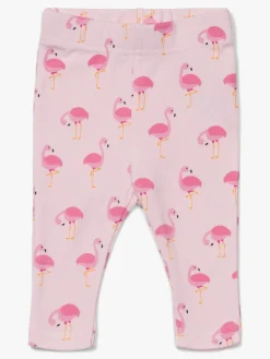 Tiny Treasure Lexi Leggings 2-pak, Pink/Flamingo
