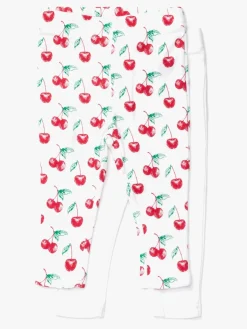 Tiny Treasure Lexi Leggings 2-pak, White