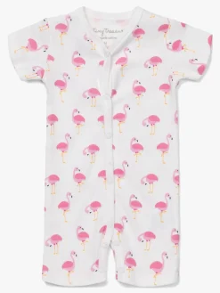 Tiny Treasure Summer Heldragt 2-pak, White/Flamingo