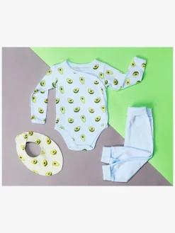 Tiny Treasure Willow Bukser 2-pak, Baby Blue