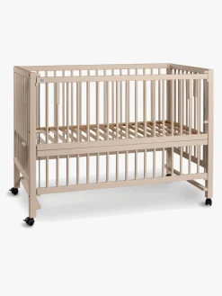 tiSsi XXL Bedside Crib HAJO 120x60, Silk Beige