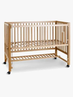 tiSsi XXL Bedside Crib HAJO 120x60, Natur