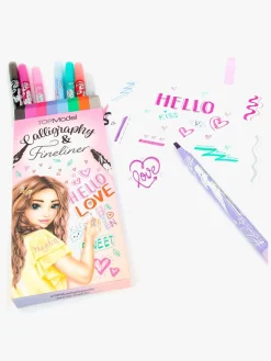 TOPModel Skrivesæt 8-pak, Calligraphy & Fineliner
