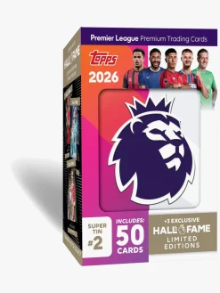 Topps Premier League Samlekort Startpakke Super Tin 53 Stk.