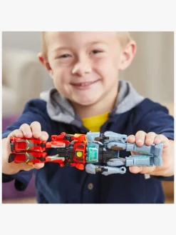 Transformers EarthSpark Cyber-Combiner Figursæt Terran Twitch & Robby Malto