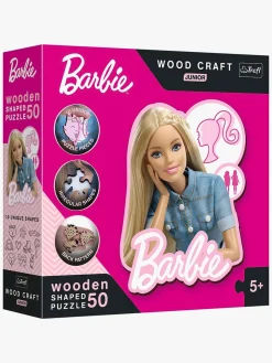 Trefl Wood Craft Junior Barbiedukke Puslespil 50 Brikker