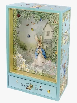 Trousselier Stor Dansende Spilledåse & Natlampe Peter Kanin, Ude i haven